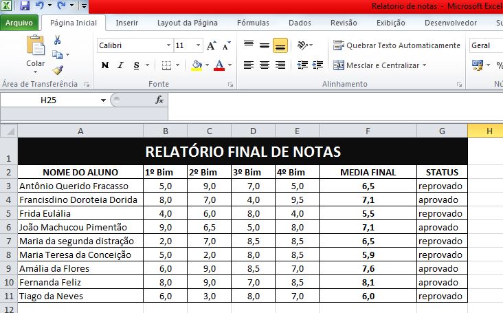 Como classificar dados no Excel Blog de Informática Cursos Microcamp